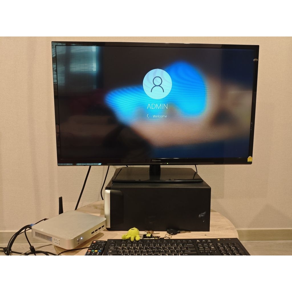 nuc มินิคอมพิวเตอร์ ram 8 gb ssd 128 gb มือสอง พร้อมใช้งาน 5วัน ปก.