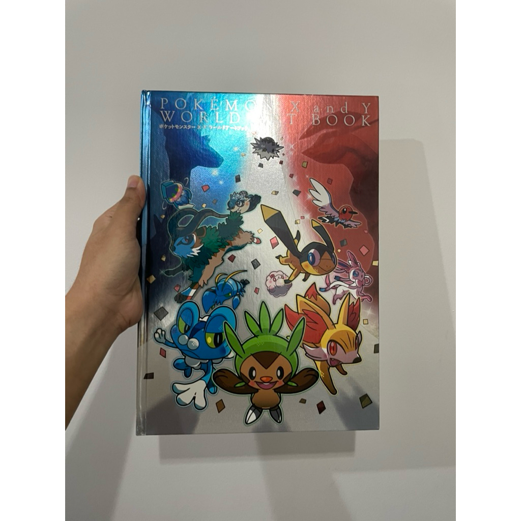 Pokemon xy art book X Y