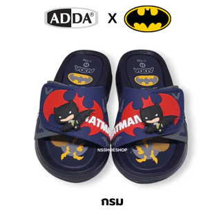 [ส่งทุกวัน] ใหม่!!! Adda 31RB8 BATMAN แบทแมน แอ็ดด้า รองเท้าแตะเด็กแบบสวม size 8-3