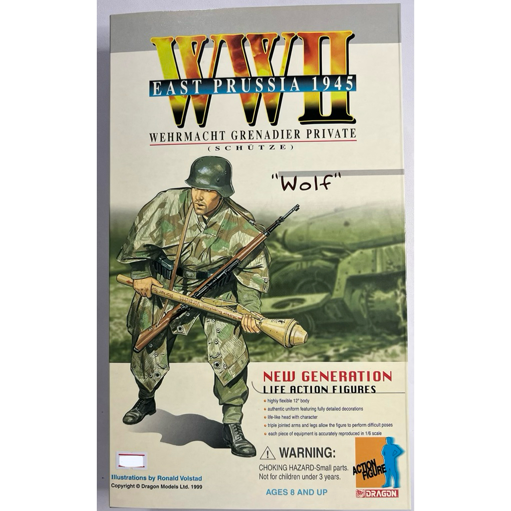 Dragon 70009 German Wehrmacht Infantry Grenadier Private “Wolf” East Prussia 1/6