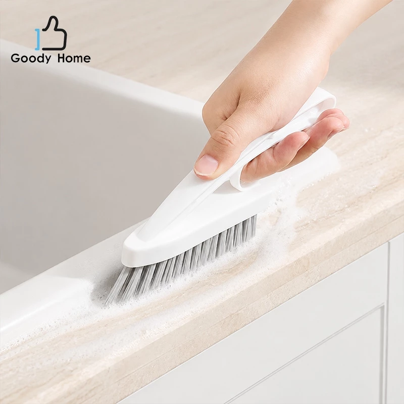 Goody Home แปรงพลาสติก ออกแบบรูปตัว V มีด้ามจับ