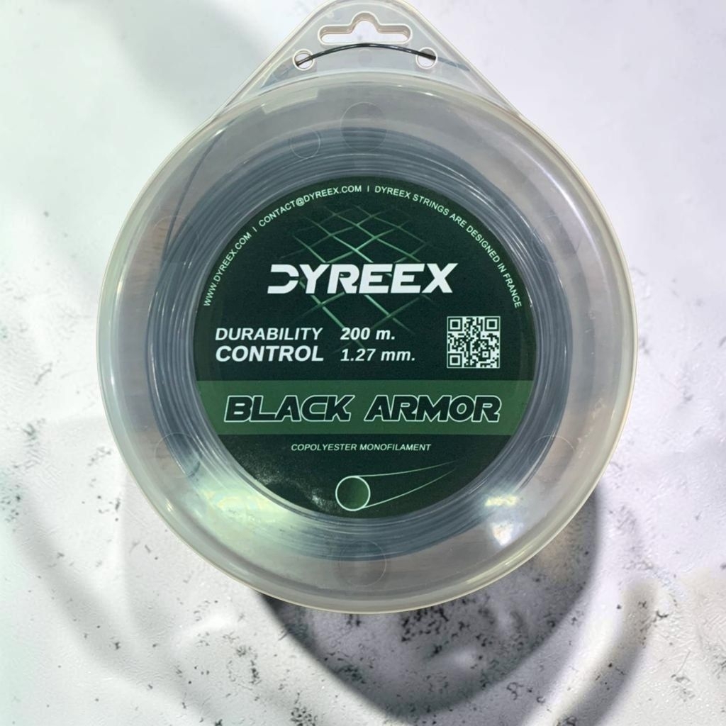 Dyreex : BLACK ARMOR(เอ็นกลม)
คุณสมบัติ เน้นคอลโทรล และทนทาน