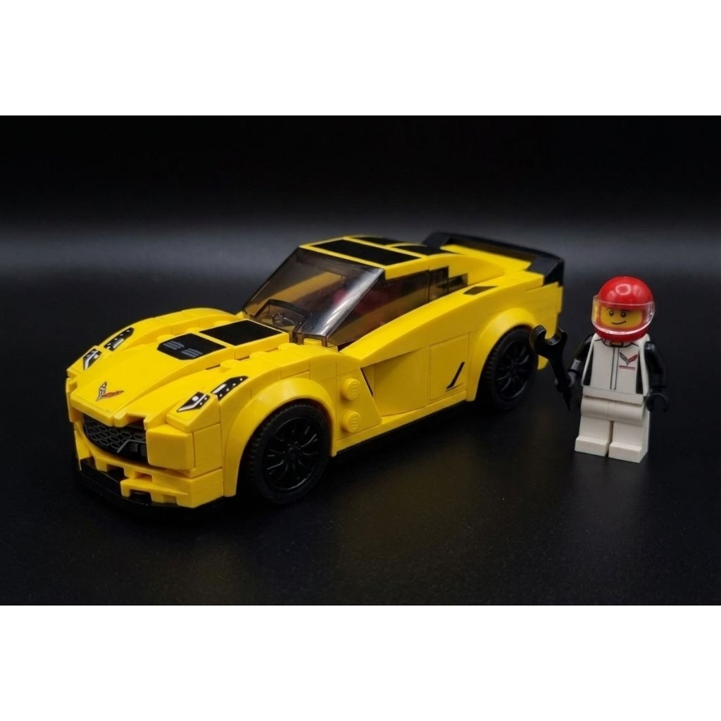 Lego Speed Champions 75870 Chevrolet Corvette Z06 (2016) มือ 2 used