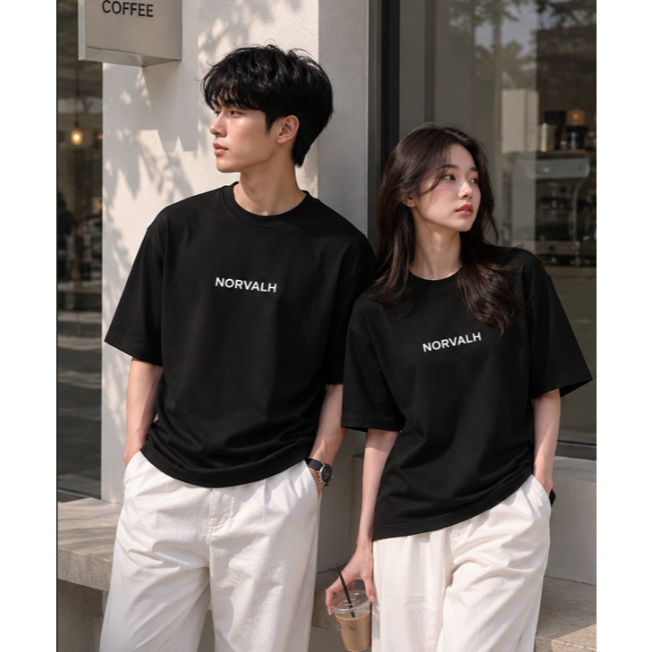 NORVALH Oversized T-Shirt Cotton100% Mini-screen