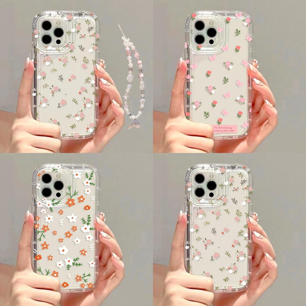 สำหรับ for iPhone 17 11 13 16 14 15 12 Pro Max 6S 7 8Plus X XR XSMAX SE 17Air เคสนิ่มใสถุงลมนิรภัยกันกระแทกการ์ตูนน่าร