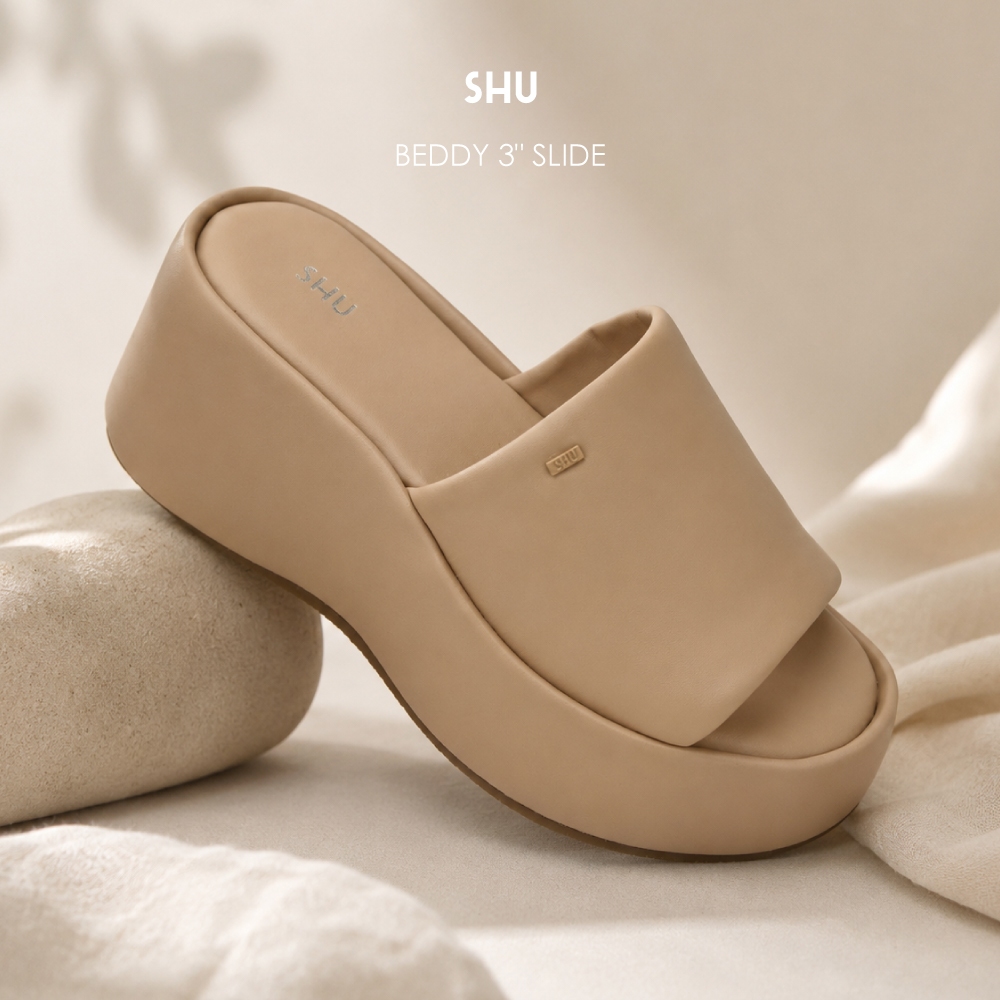 SHU BEDDY 3" SLIDE รองเท้าส้นสูง