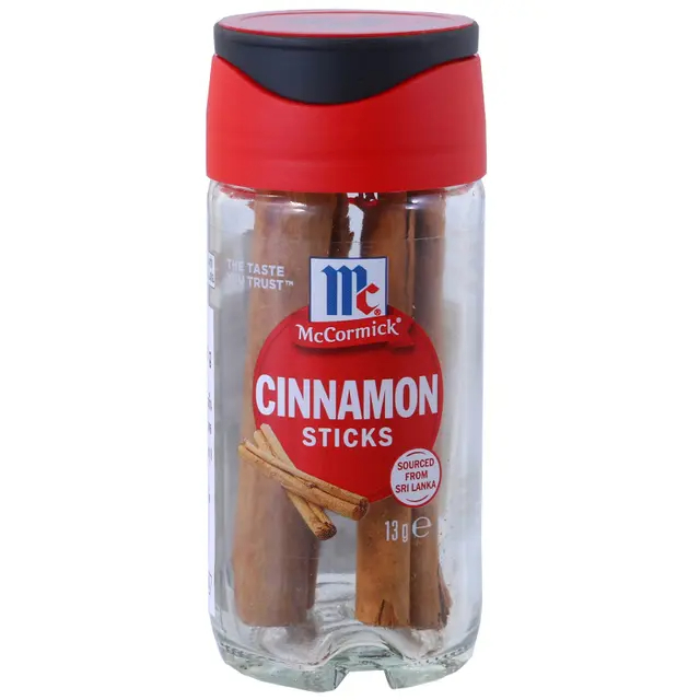 แม็คคอร์มิคอบเชยแท่ง 13กรัม Mccormick Cinnamon Sticks 13g.