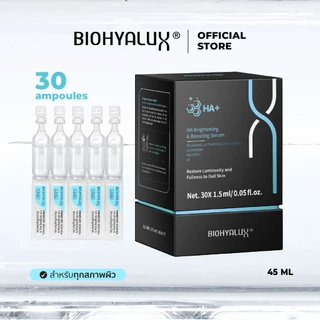 เซรั่มไฮยาพลัส ผิวกระจ่างใส Biohyalux HA Brightening & Boosting Serum ไบโอยาลักส์เซรั่ม ผู้ที่มีสีผิวไม่สม่ำเสมอ