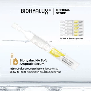 เซรั่มไฮยาพลัส ผิวใสอ่อนวัย Biohyalux HA Antioxidant Renewal Serum ไบโอไฮยาลักส์ เซรั่มต้านอนุมูลอิสระ