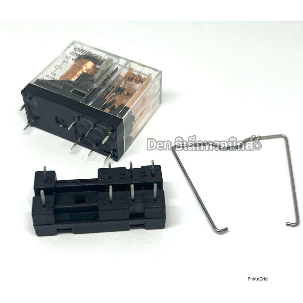 (ราคาได้ทั้งชุด) G2R-2 OMRON รีเลย์ G2R-2  5VDC/12VDC/24VDC/48VDC