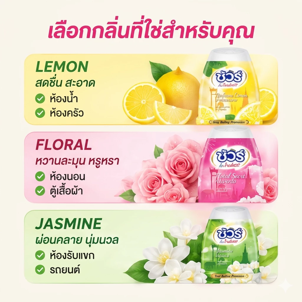 SURE เจลปรับอากาศ ชัวร์ ดอกไม้มิกซ์​ 540g กลิ่นหอมยาวนาน 24ชม. ❄️ สดชื่น-ผ่อนคลาย ของแท้จากธรรมชาติ thumbnail 7