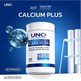 UNC แคลเซียมเสริมสูง Calcium Plus 1 กระปุก #ช่วยดูแลกระดูกและฟัน