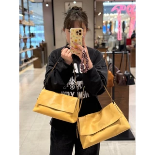 🔥 ของแท้ 100% 💖 COACH Chelsea กระเป๋าหนังวัวทรง Underarm กระเป๋าสะพายไหล่ มีทั้งไซส์เล็กและใหญ่