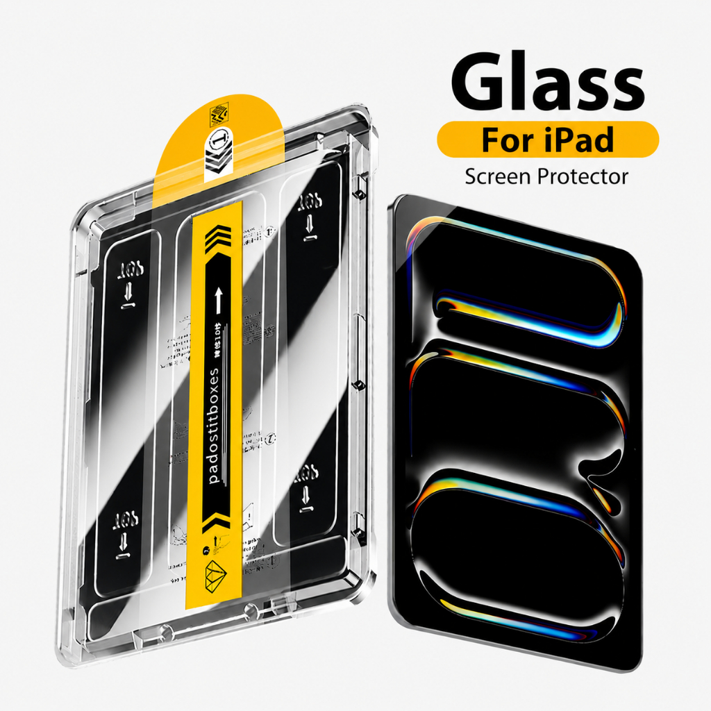ฟิล์มเหล็กสําหรับ Ipad การติดตั้งไร้ฝุ่นลายนิ้วมือและหน้าจอกันฝุ่นคริสตัลใสและละเอียดอ่อนสูง