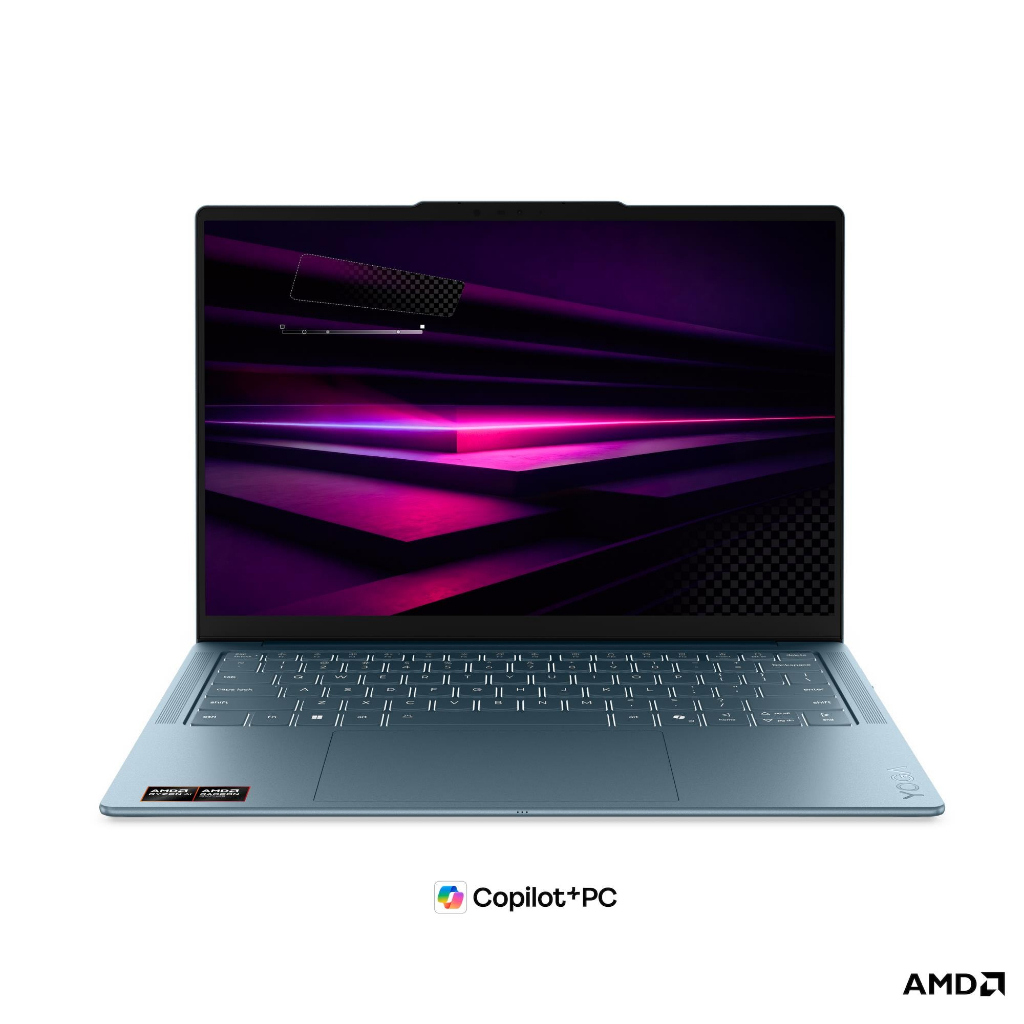 Lenovo Yoga Slim 7 14AGP11 (83QS0046TA) AMD Ryzen AI 7 445/16GB/512GB/14"/Win11+Office (Tidal Teal)