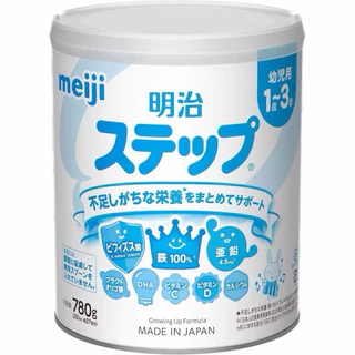 พร้อมส่ง Meiji Step Power Milk สำหรับเด็ก 1-3 ปี 780 กรัม