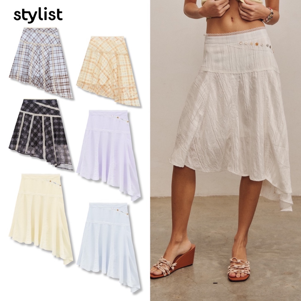 STYLIST - Sena, Seni Skirts/Skorts 004 กระโปรงผู้หญิงแต่งลูกไม้