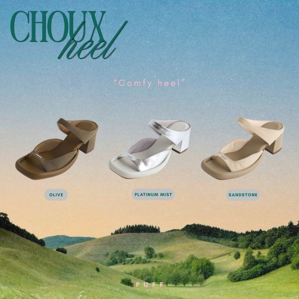 PUFFSHOES.OFFICIAL : Choux Heel