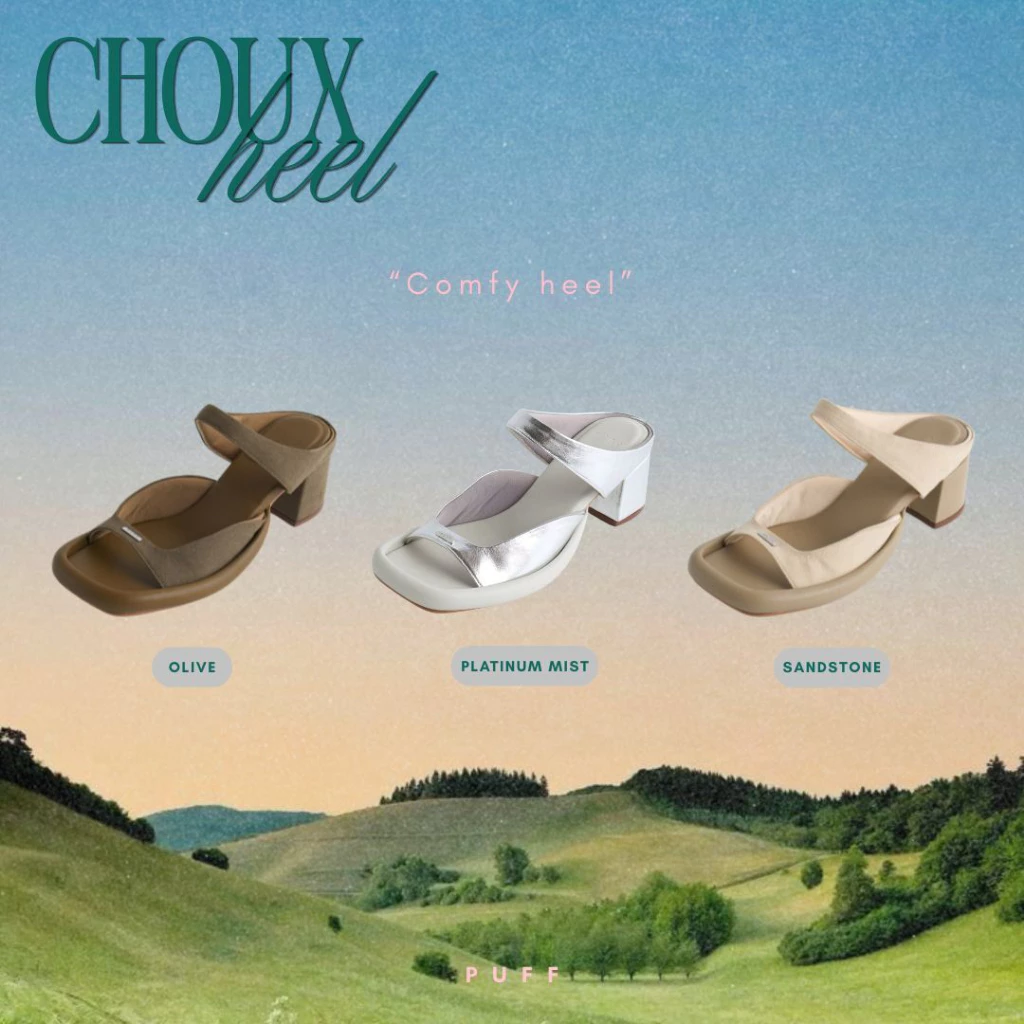 PUFFSHOES.OFFICIAL : Choux Heel