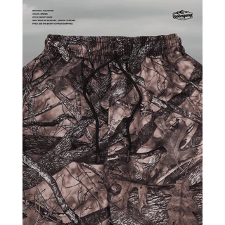 LOOKER® — BLACKWOOD PANTS กางเกงลาย camouflage (CAMPING)