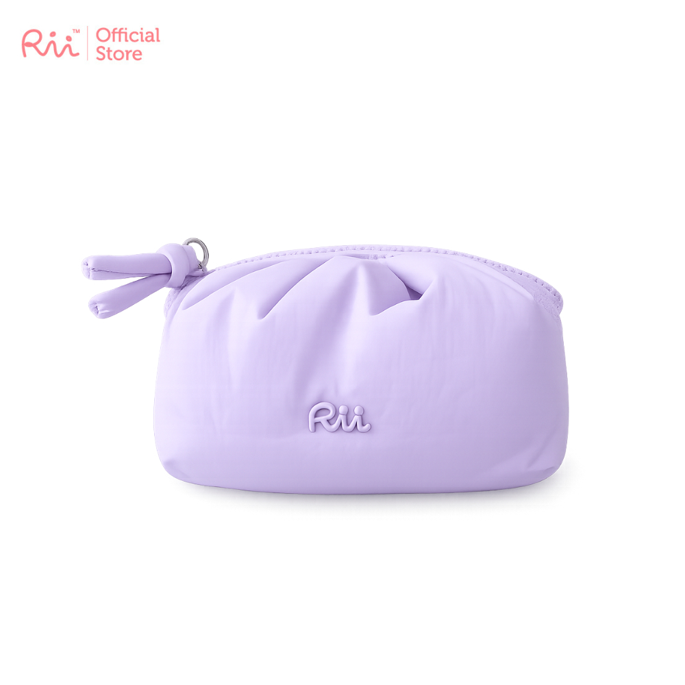 Rii Mini Gyoza Bag กระเป๋าเครื่องสำอาง (Purple)
