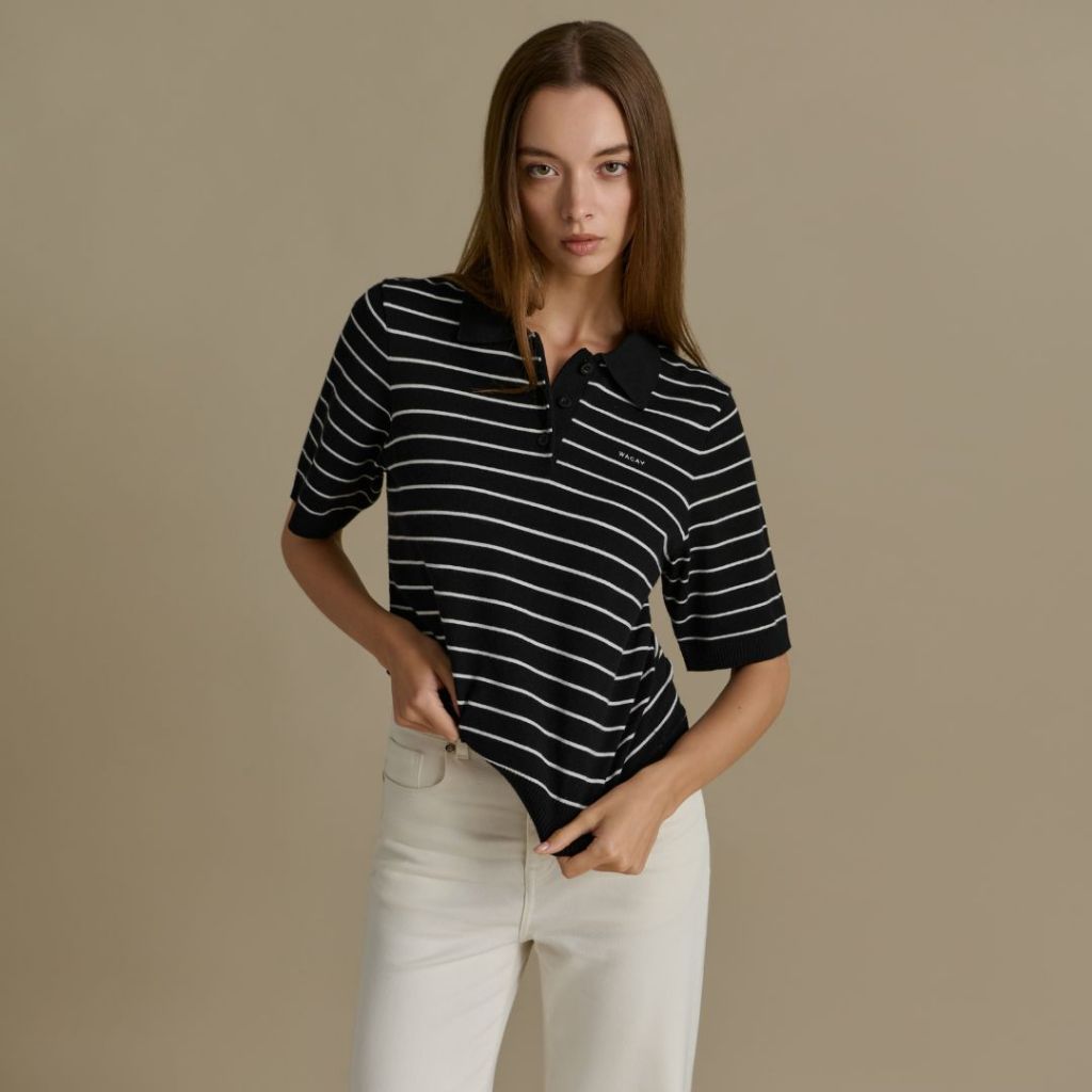 WACAY - Toby Polo เสื้อโปโล ลายทาง มี 3 สี