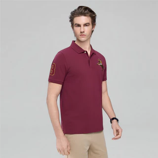 GIORDANO เสื้อโปโลผู้ชาย Men's Slim Napoleon Polo 01016210