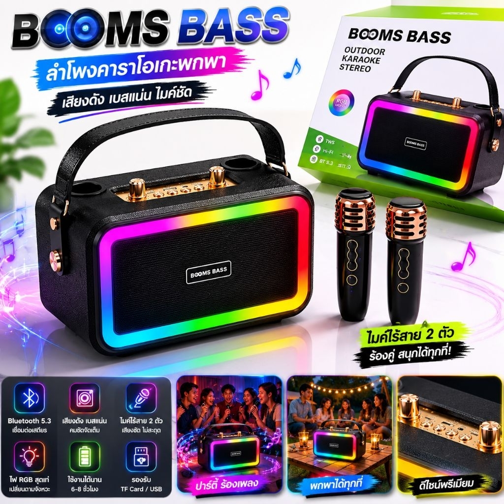 ลำโพง BoomBass M3201