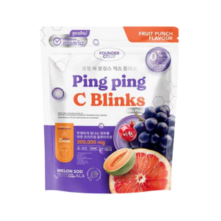 PING PING Foundercolly Brand น้ำชงปิ๊งปิ๊ง มีให้เลือก 7 สูตร 30 ซอง
