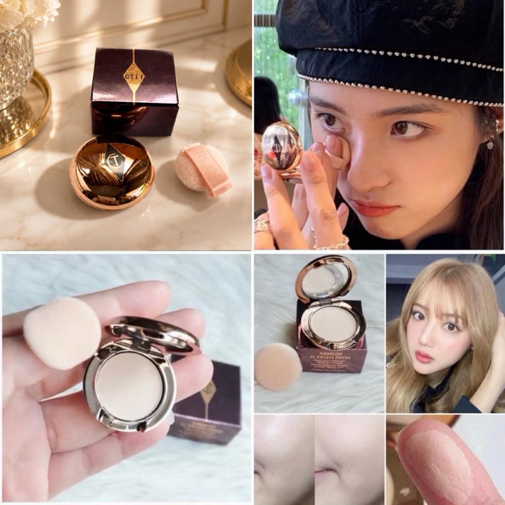 ใหม่ล่าสุด แป้งอัดแข็ง CTII Honey powdery cake 0.8g ของแท้