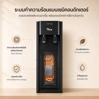 ✨รับประกัน 10 ปี✨ ตู้ทำน้ำร้อนน้ำเย็น ตู้กดน้ำ 2 ระบบ ประหยัดไฟ เปลี่ยนถังน้ำได้ง่าย ระบบความปลอดภัย Water Dispenser