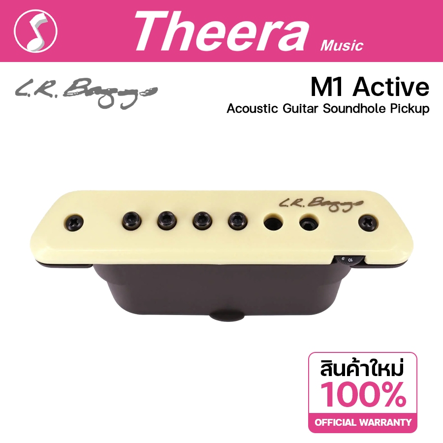 L.R.Baggs M1 Active Acoustic Guitar Soundhole Pickup ปิกอัพกีต้าร์อคูสติกแบบคาดซาวด์โฮล ผู้แทนในประเทศไทย Theeramusic