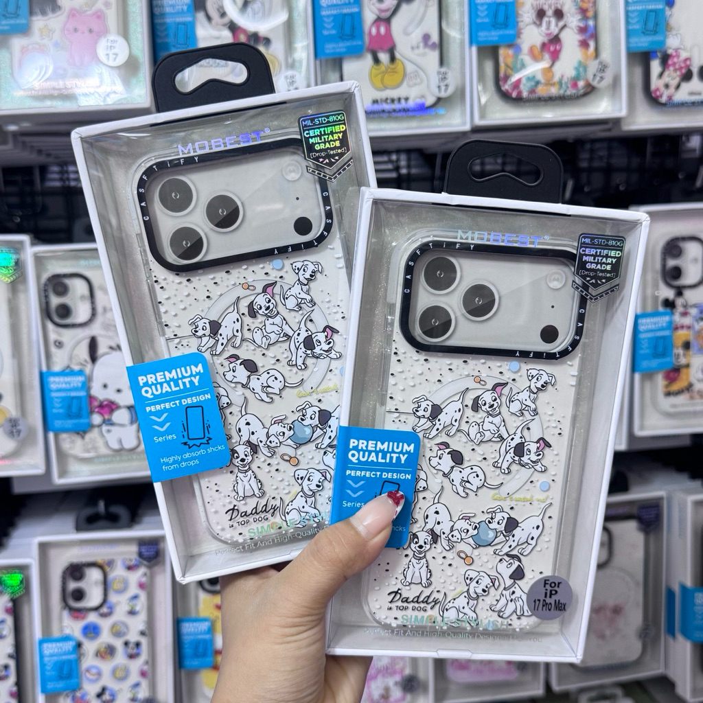 MobestCaseลายการ์ตูน รองรับแม่เหล็กชาร์จขอบนิ่ม หลังแข็งสำหรับรุ่นไอโฟน17promax 17pro 17 16promax 15promax IP15