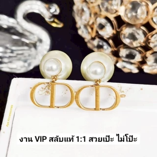ต่างหู D งานสวย สินค้าพร้อมส่ง E034