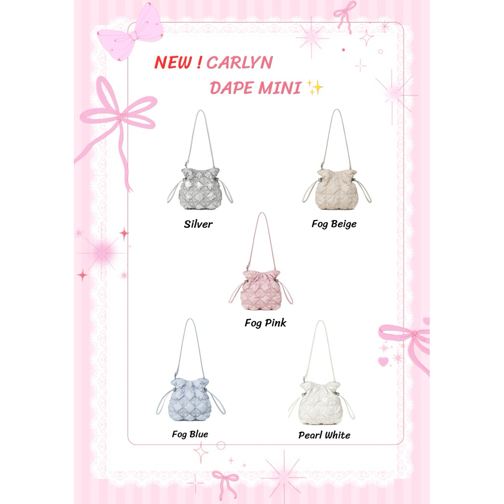 New Carlyn Dape Mini ✨
