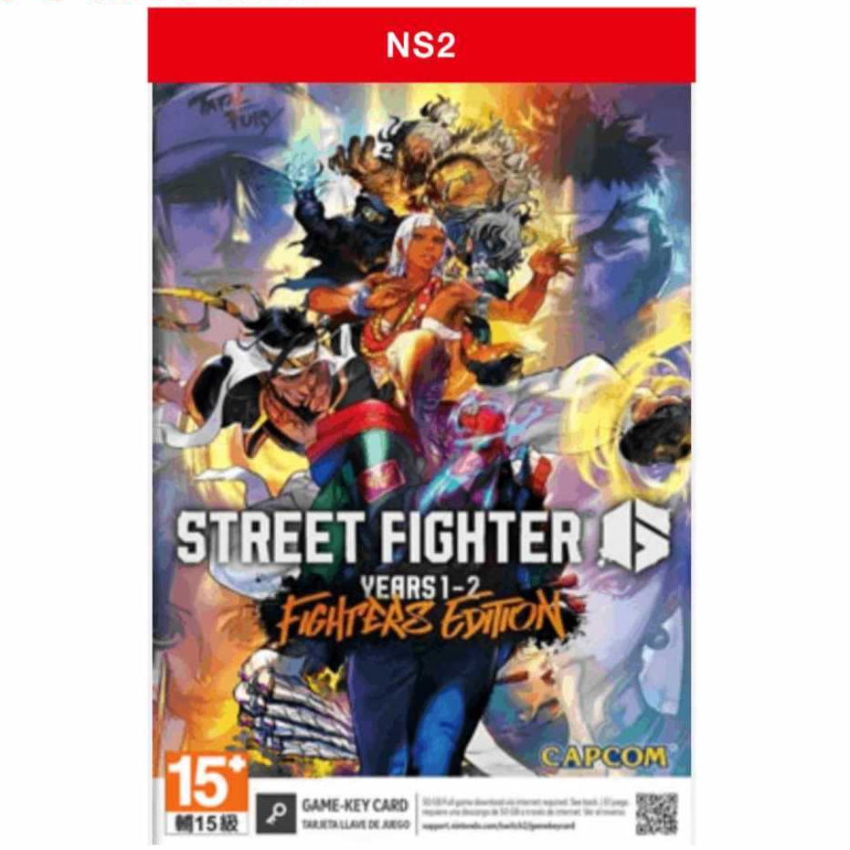nintendo switch 2 street fighter 6 fighter edition ( english account asia ) ns2
