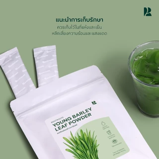 Rootroute | ผงต้นอ่อนข้าวบาร์เลย์ Barley Leaf Powder ผงต้นอ่อน 100% ผงละเอียด ไม่สากคอ [ผ่านอย.และมาตรฐาน ISO22000]