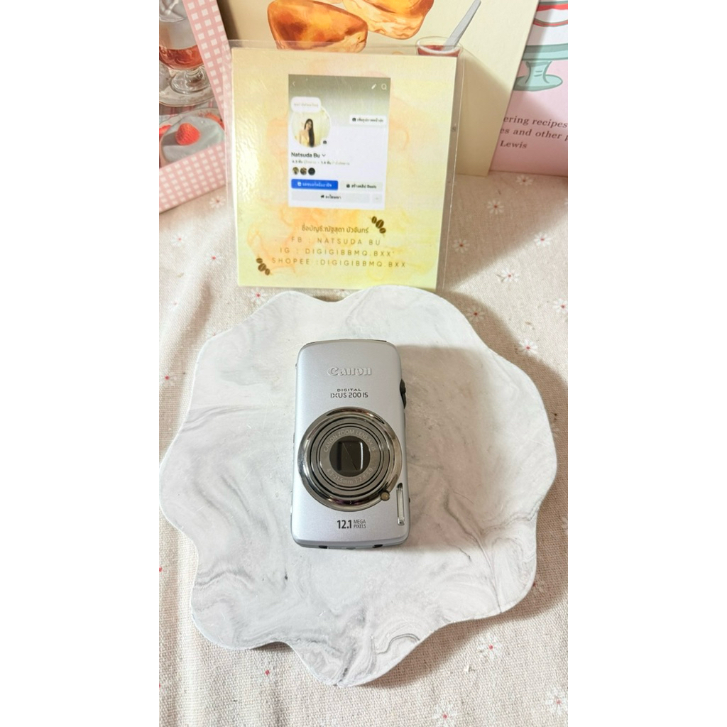 ตัวที่9📸canon ixus 200 is / Ixy 930 is📸 silver