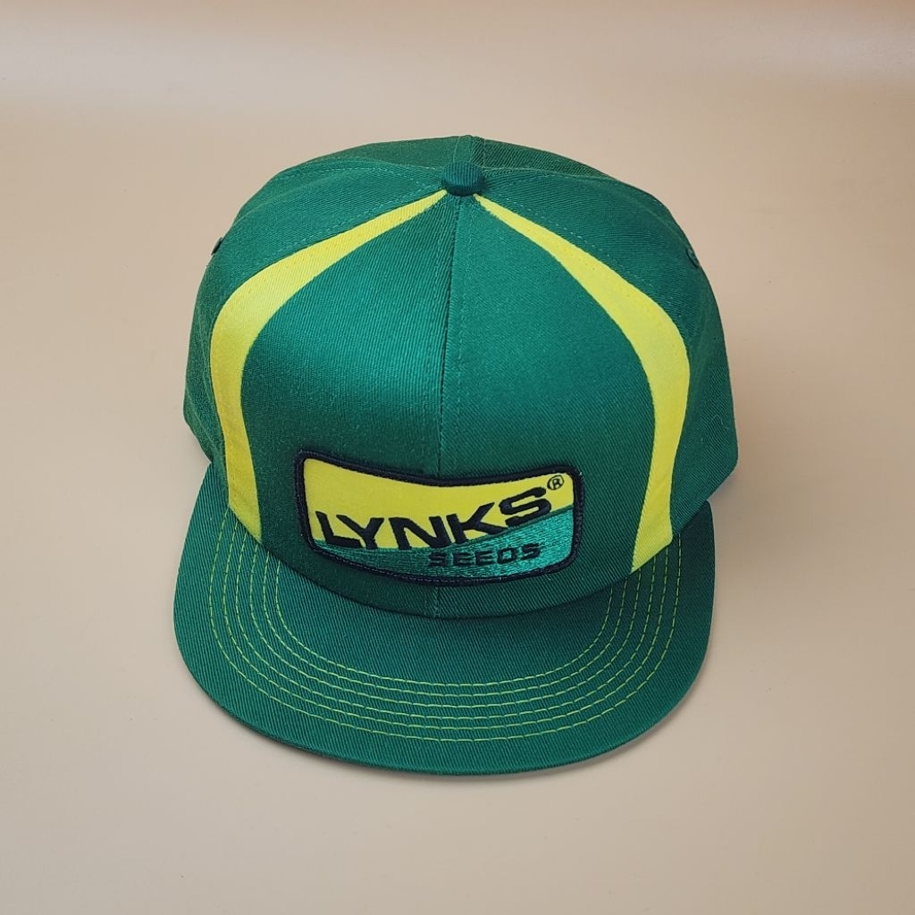 หมวกวินเทจ เมกา made in usa(วิ่งส่งด่วนใน กทม )หมวกวินเทจ LYNKS SEEDS Trucker Cap (Made in USA) 🇺🇸