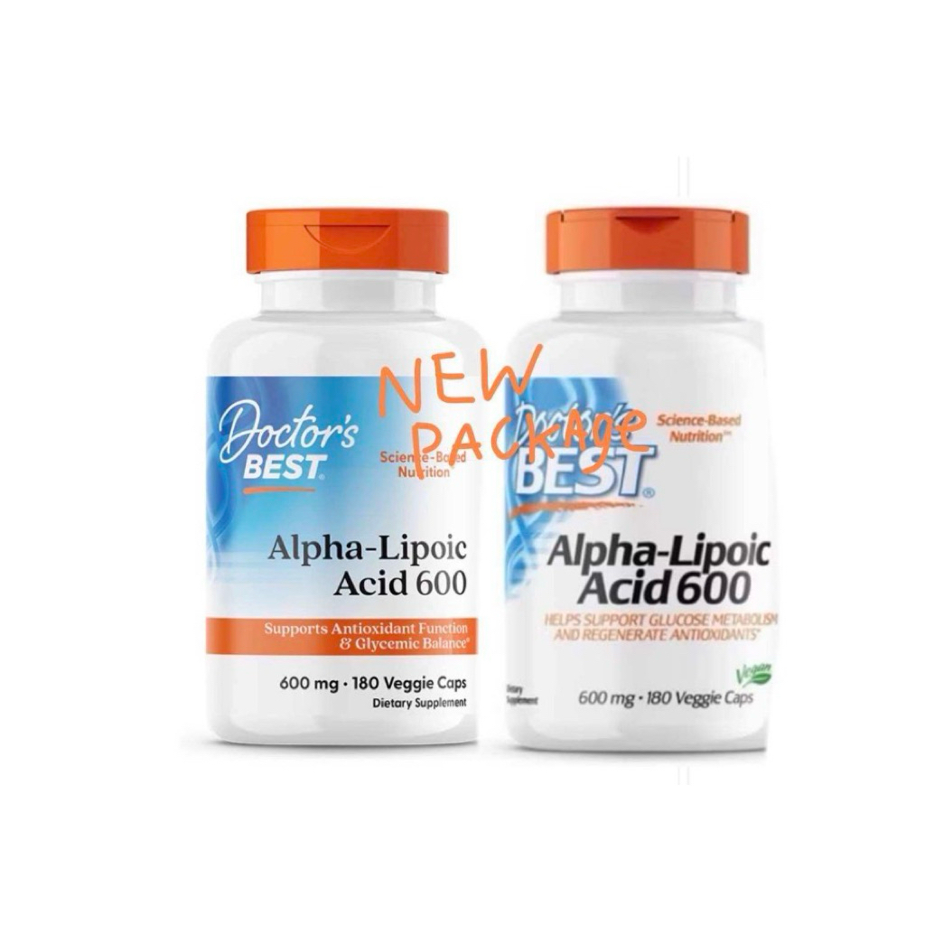 ล๊อตใหม่มาก EXP 9/27 พร้อมส่ง Alpha Lipoic Acid 600 mg 180 เม็ด ของแท้ % นำเข้าเอง