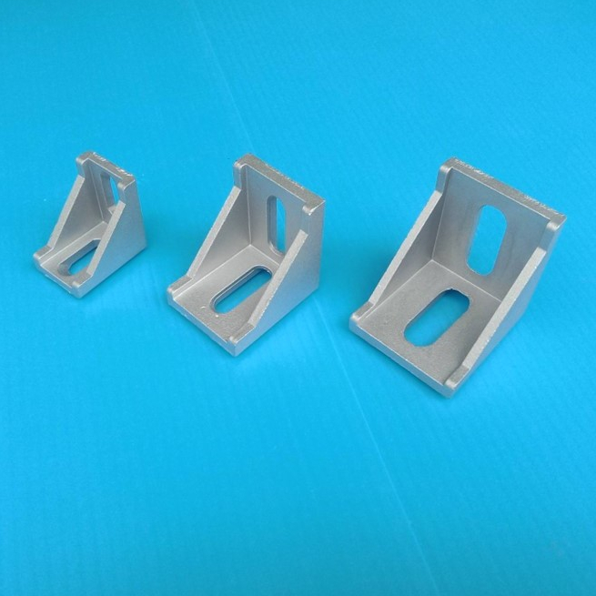 ฉากยึดข้อต่ออลูมิเนียมโปรไฟล์ Aluminium profile ขนาด20,30,40mm จำนวน 1ชิ้น