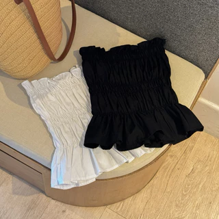 เกาะอกผ้าคอตต้อน Cindy tube top