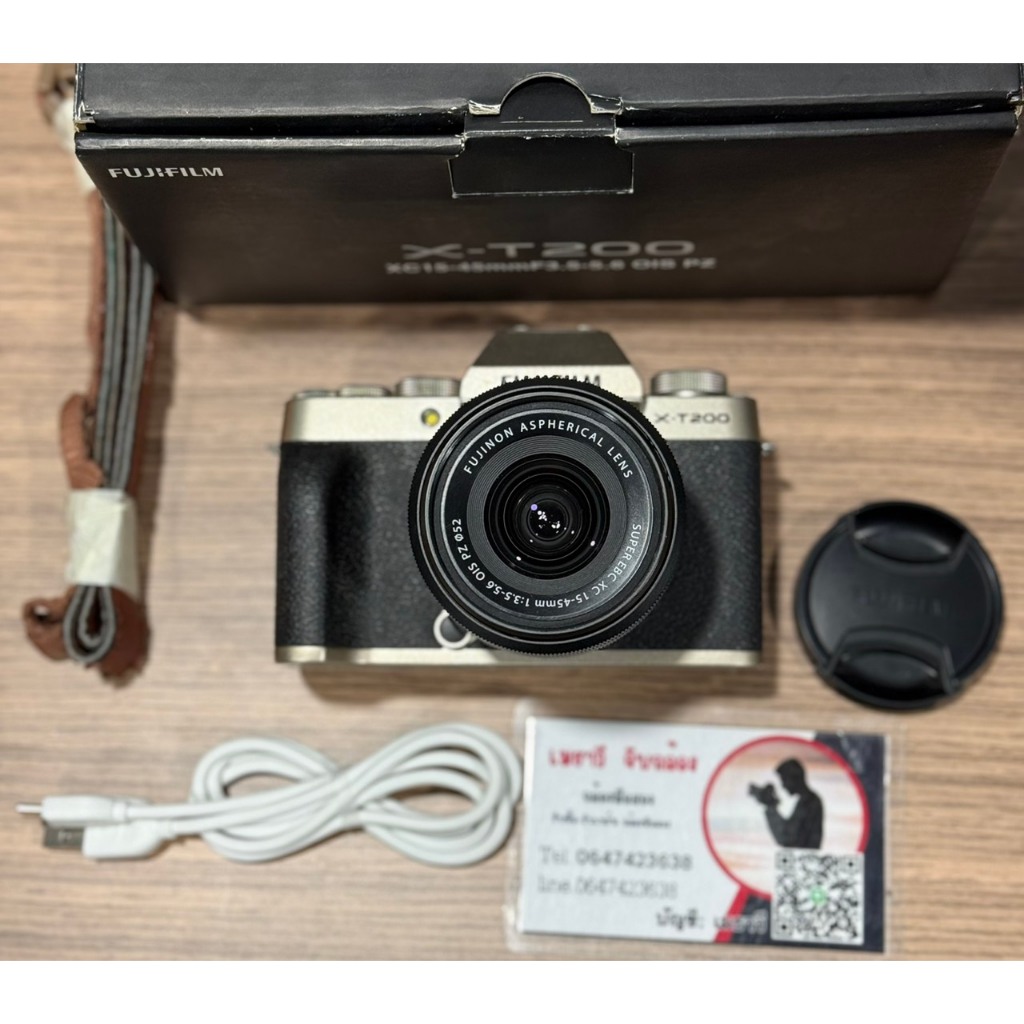 Fujifilm xt200 พร้อมเลนส์