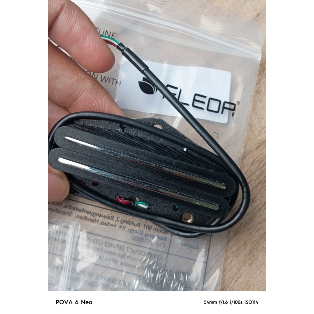 Fleor telecaster mini humbucker.