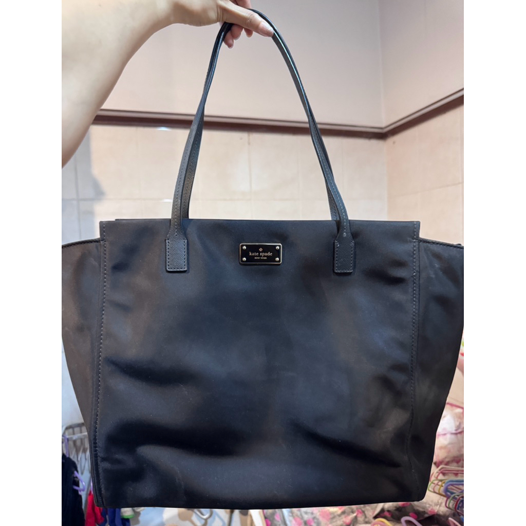 Kade Spade New York กระเป๋าสะพายสีดำ ของแท้