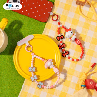 [Official] [Sanrio] คละลาย สายคล้องโทรศัพท์ Picocici Sanrio Characters Sunny Camping Phone Chains