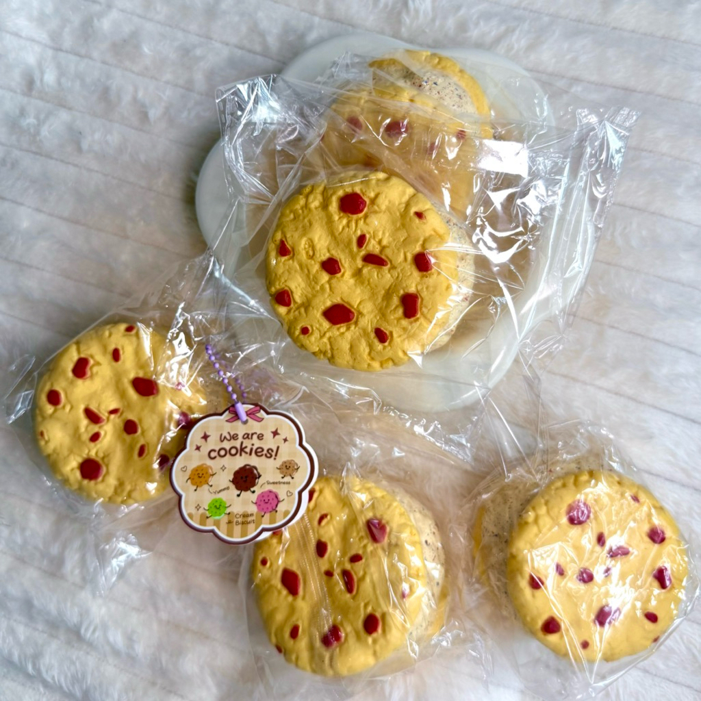 พร้อมส่ง ~ we are cookies สกุชชี่คุ้กกี้ มือ1 กลิ่นคาราเมลหอมหวาน
