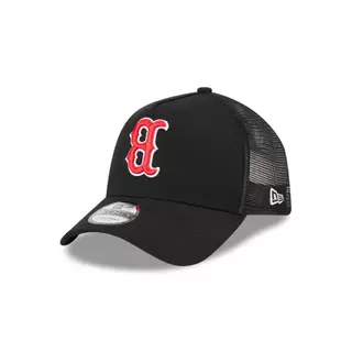 หมวกแก๊ป New Era รุ่น Boston Red Sox MLB Upside Down Black 9Forty Af Trucker Cap