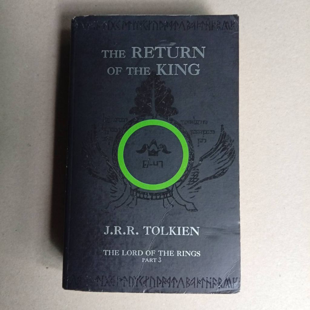 หนังสือ THE RETURN OF THE KING  J.R.R. TOLKIEN The Lord of The Rings part 3 (ฉบับภาษาอังกฤษ) (N20)