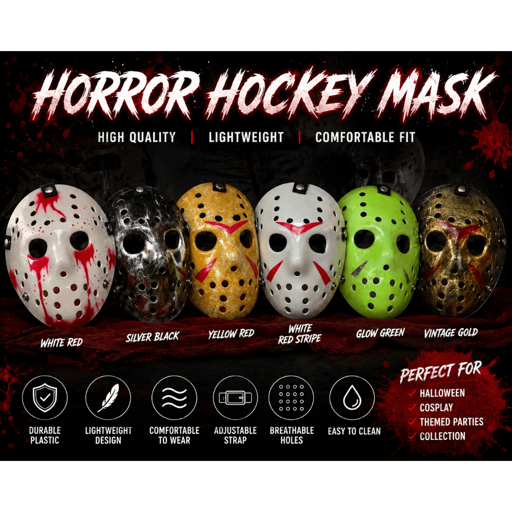 หน้ากากเจสัน ฮาโลวีน Jason Mask/Halloween Mask/Cosplay Mask